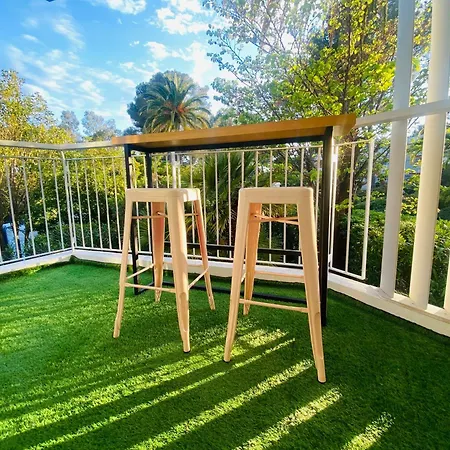 Апартаменты T2 A 50 Metres De La Mer, Belle Vue Sur Vegetation