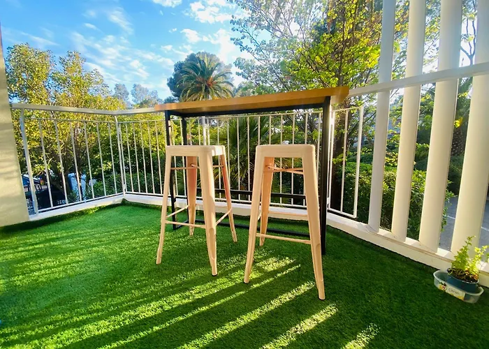 Apartment T2 A 50 Metres De La Mer, Belle Vue Sur Vegetation